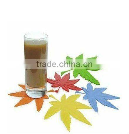 silicone fancy coffee cup mats