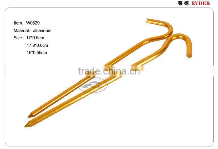 Assorted Camping Stake Nail Peg and Pole Tents