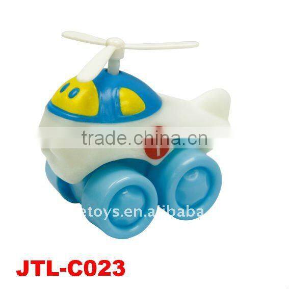 Mini squeeze plastic car toy