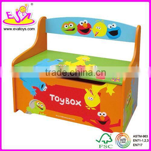 2015 New kids wooden storage organizer toy,popular children wooden storage organizer, Storage rack with drawing board WJ278568