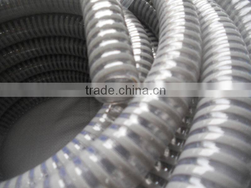 PVC suction hose for mining and construction industry