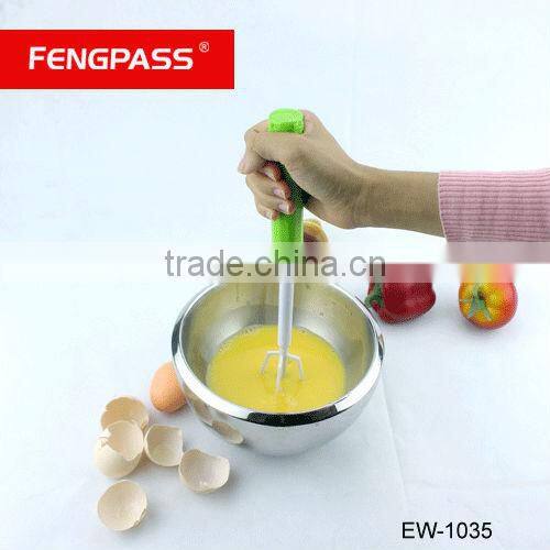 Semi-automatic rotation egg whisk EW-1035