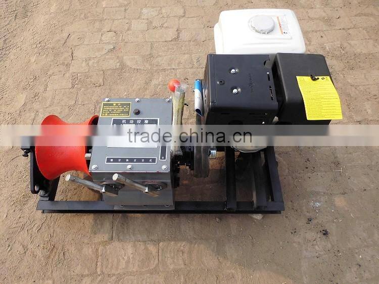 Cable winding winch with gasoline engine 3T / 5T/8T, Hot selling cable winch China,