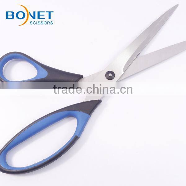 S36007 LFGB qualified 9" Stainless Steel Dressmaker/Tailor/Needlework Scissor in Double Injection Handle