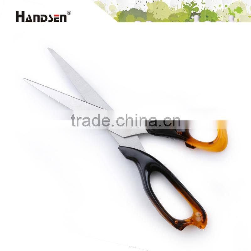 8-1/2" popular PS handle household amber scissors