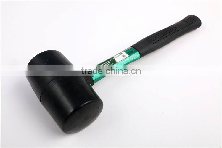 Black Headed Rubber Mallet Hammer
