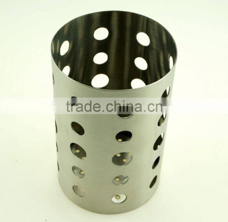 42126 Stainless steel Chopstick Tube/ Kitchen Utensil Holder / chopsticks holder