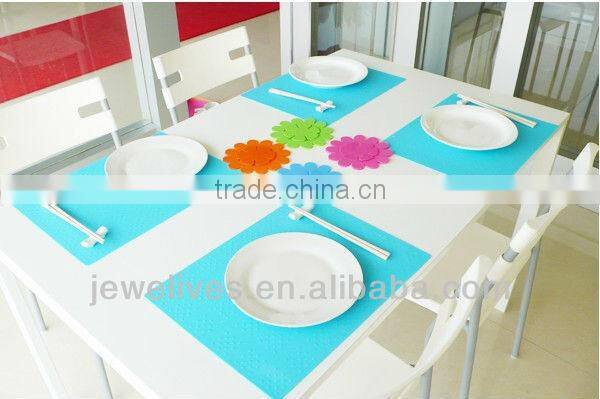 Silicone protective hotel and restaurant table pad