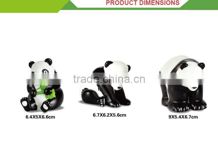 wholesale Kids toys rubber animal panda soft toy
