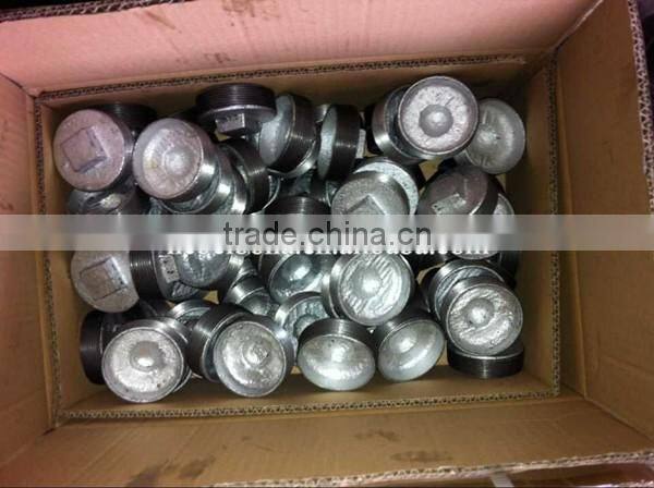 Malleable Cast Iron Galvanized Pipe Cap