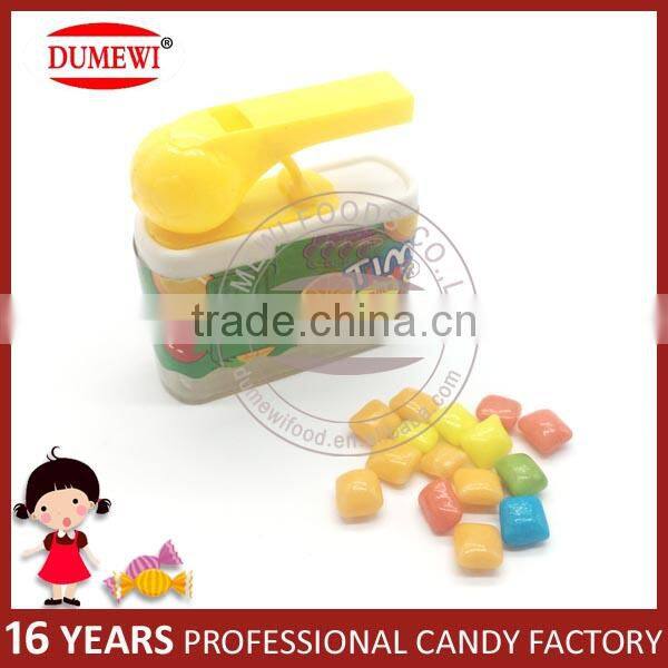 Confectionery Football Whistle Plastic Toy Candy