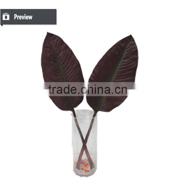 High quality artificial bonsai leaves leaves for decoration big autumn leaves