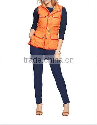 Plus Quilted Nylon Vest