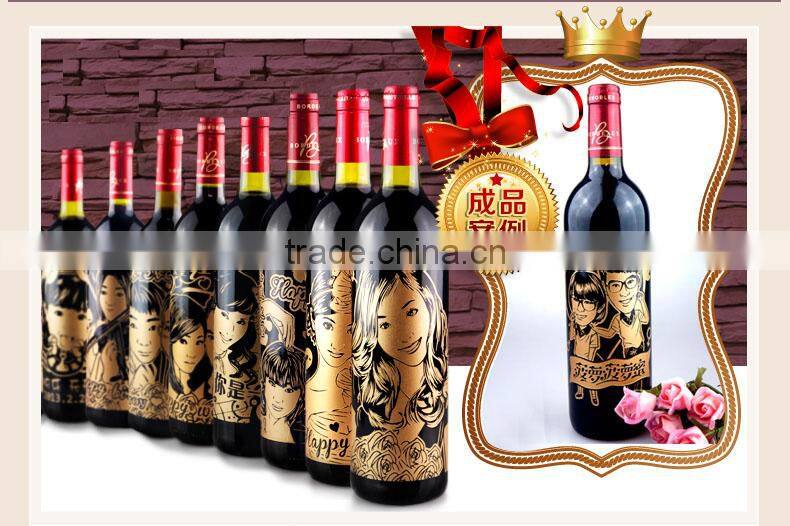 small size mini goblet laser engraving machine 4030 with rotary device