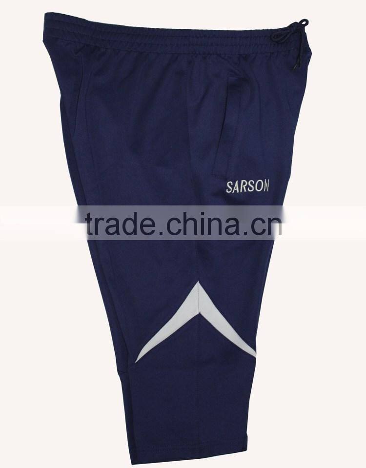 Polo shirt custom embroidered logo lima polo with 3/4pant