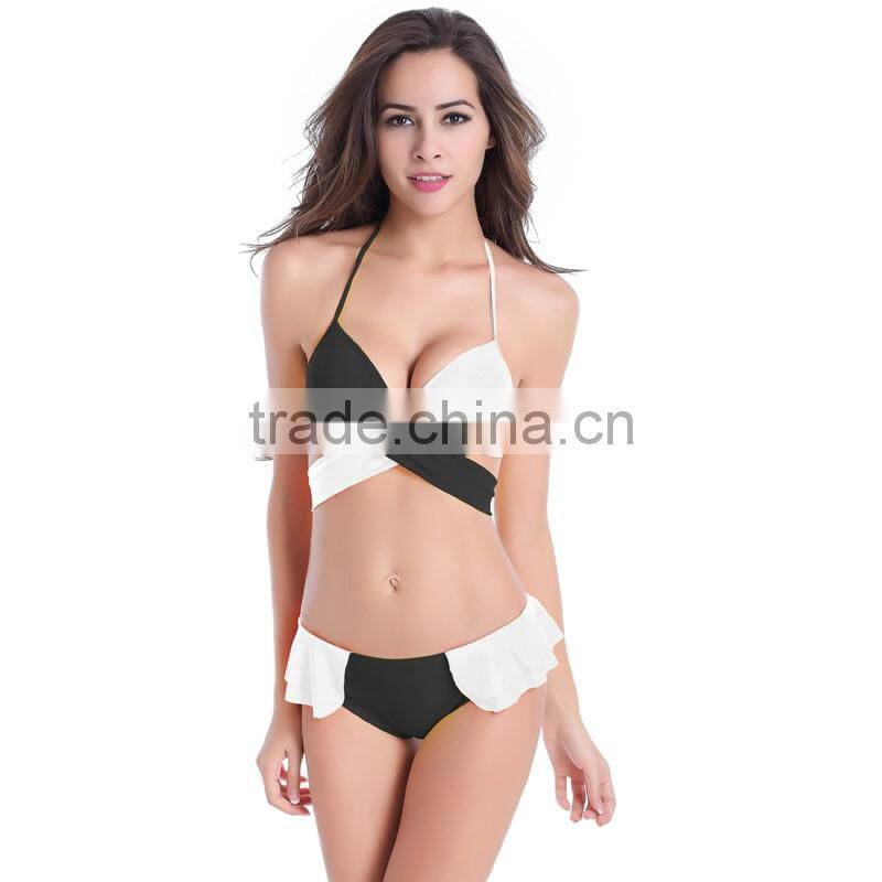 New Design Hot Korean Sexy Girl Bikini Swimwear 2016