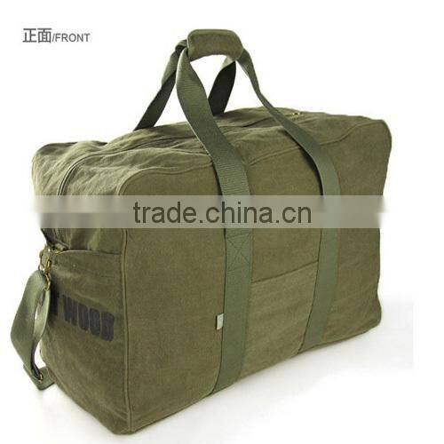 Olive canvas huge travel luggage bags
