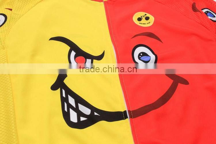 Custom sublimated bike uniforms made in china design sports shirts cycling jersey