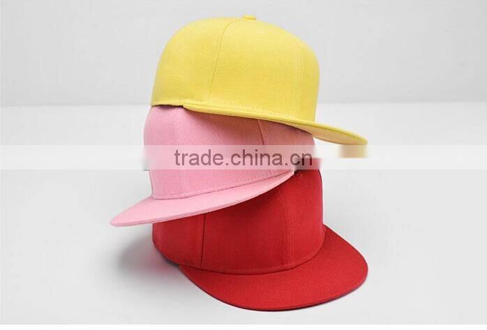 High quality snapback cap blank snapback hats cheaper wholesale