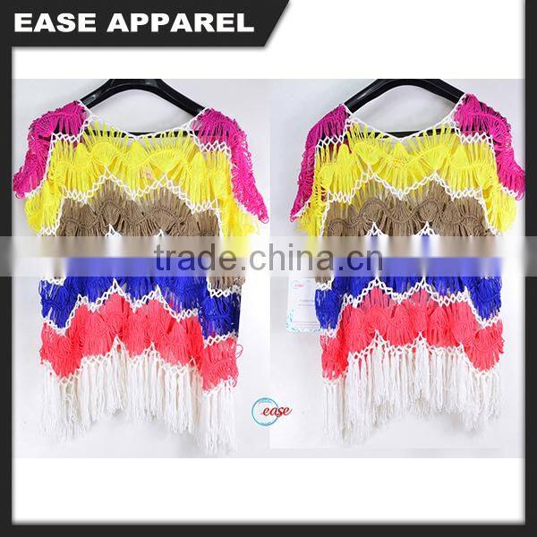 Dipped Dyed Women Pullover Sweater dress used 100% alpaca sweater