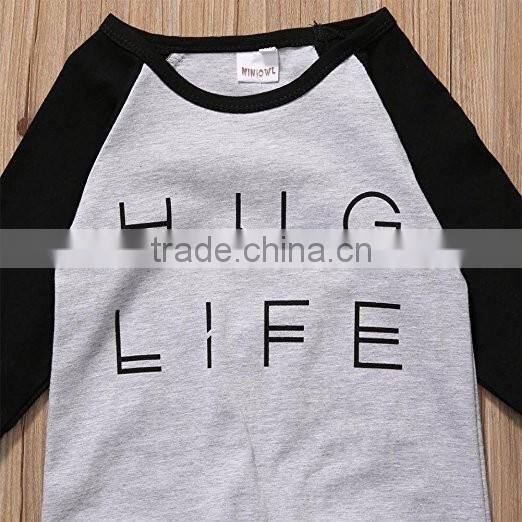 100% cotton Custom design print baby clothing onesie