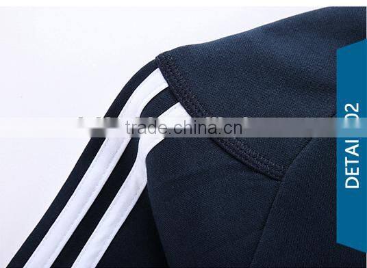 wholesale custom made high quality lovers' mens cotton sweat track suit
