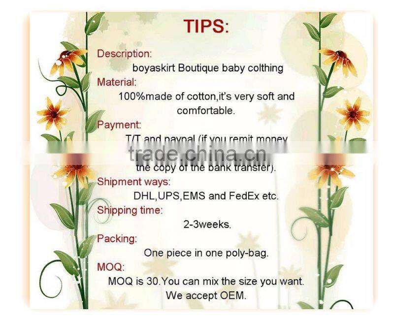 Baby fall Ruffle Clothes for Halloween Pumpkin lovely style Clothing