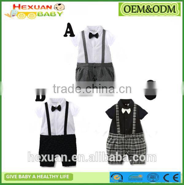 Wholesale cotton romper high quality short sleeve summer clothes