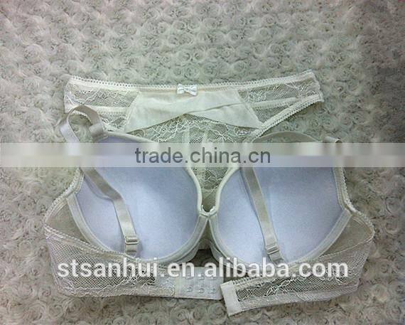See through lace bra and g-string panties sexy bra new design sex girls photos thong Shantou factory