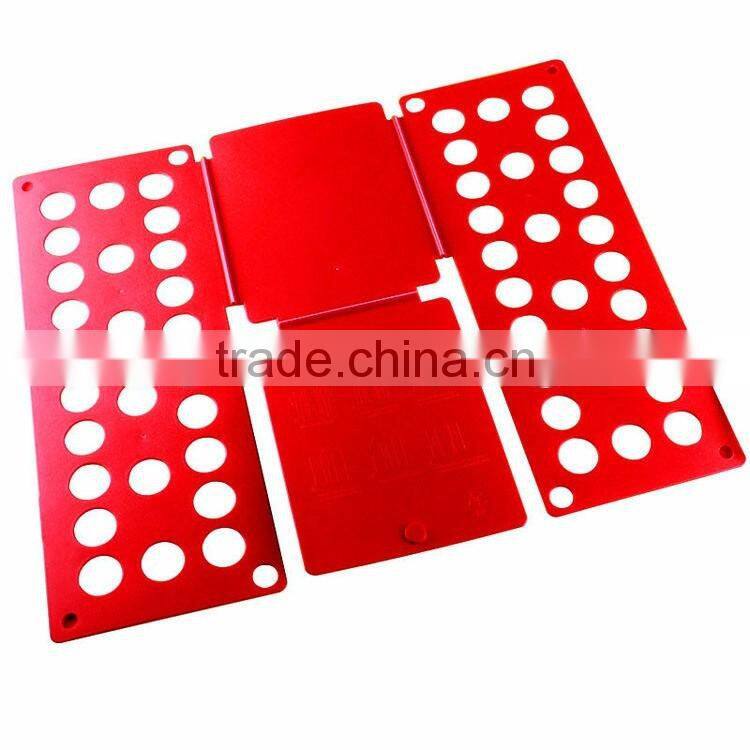 Clothes/T Shirt Folder Blue Plastic 5mm Thickness Shirt Folding Board Easy and Fast Laundry Folder