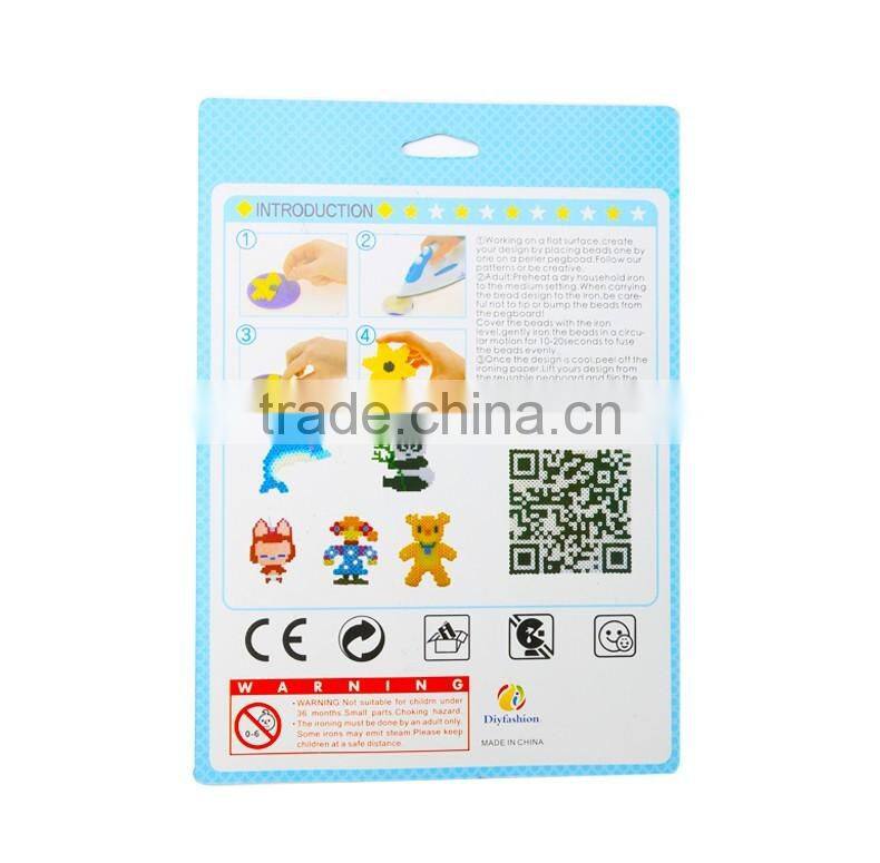 2017 Hot selling Owl DIY education plastic hama fuse beads toys