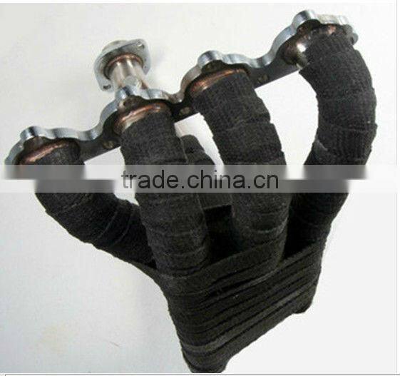Motocycle exhaust wrap/ceramic fiber exhaust heat shield wrap