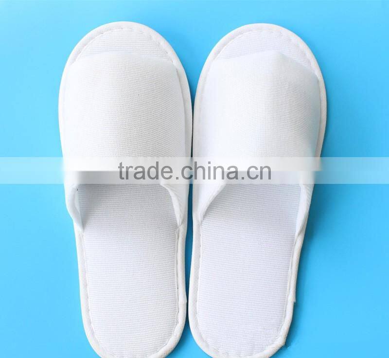 Wholesales Hotel Velour White Slippers High Quality