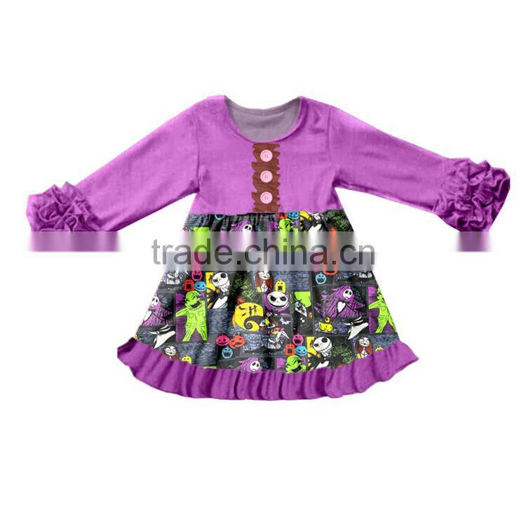 New Cotton Infant Long-sleeved Party Dress Tulle Fancy Dress Baby Girl Winter Dresses