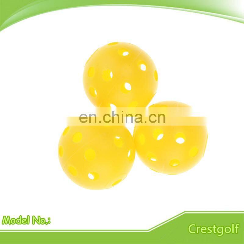 Plastic Golf Balls PE Balls Indoors Practice Range Ball