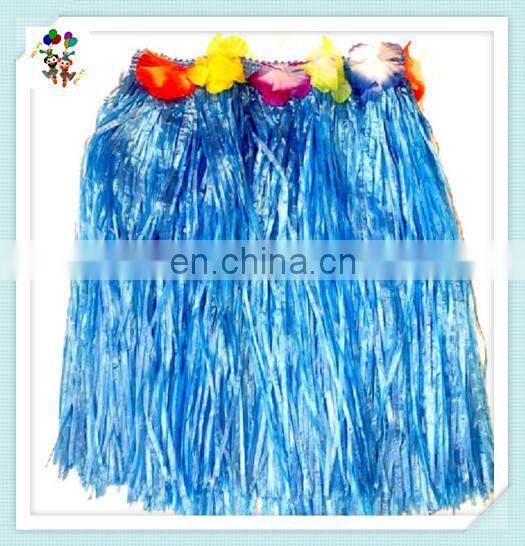 Cheap Party Rainbow Colors Sexy Hawaiian Hula Grass Skirts HPC-0998