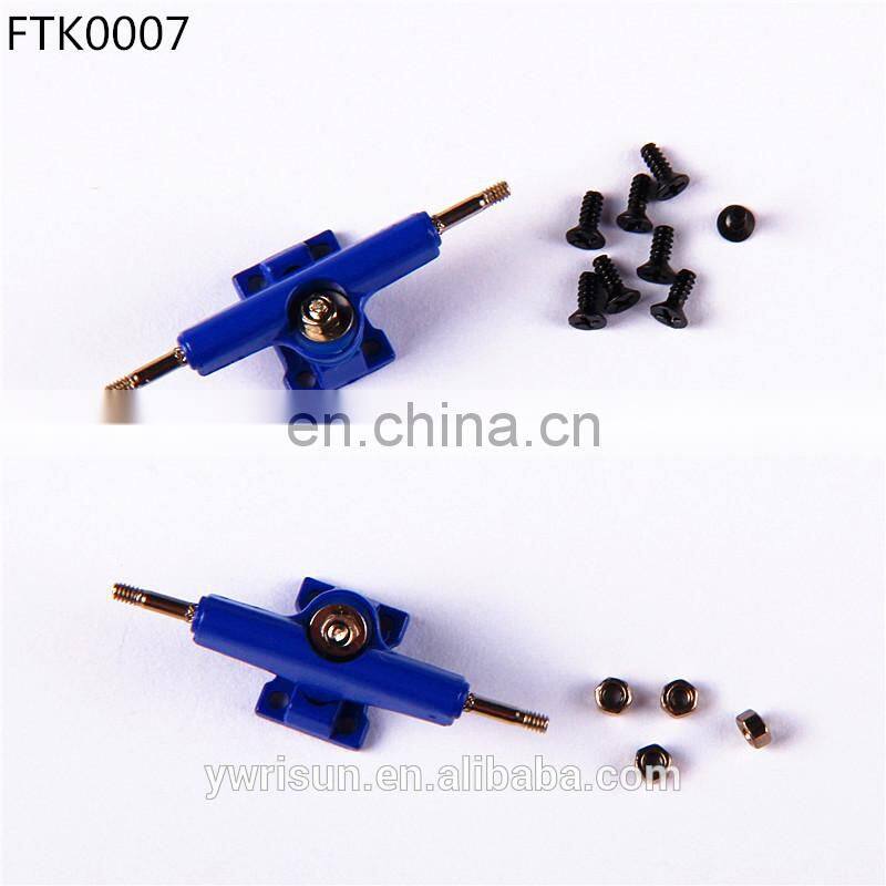2017 Wholesale Multi Colors Finger Skateboard 29mm and 32mm Zinc Alloy Fingerboard Trucks