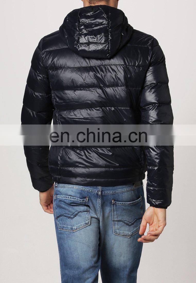 nylon fake down jacket