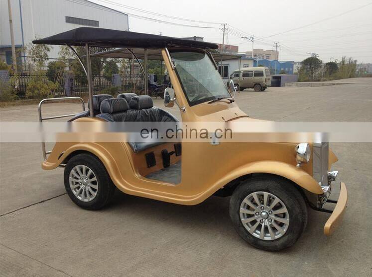 4 seat mini electric classic cart China factory offer best price