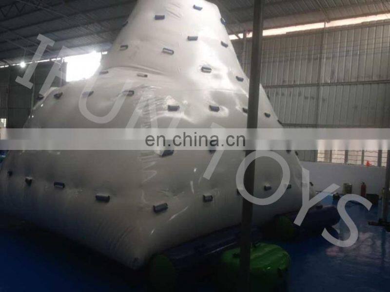 Factory Floating Giant Inflatable Iceberg For Water Climbing Games