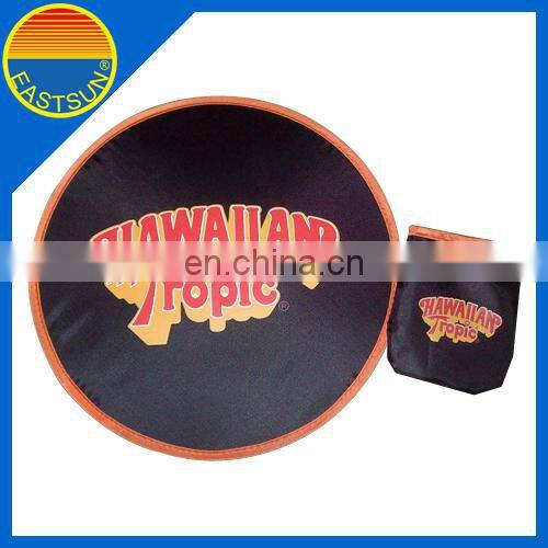 Foldable frisbee for promtional items