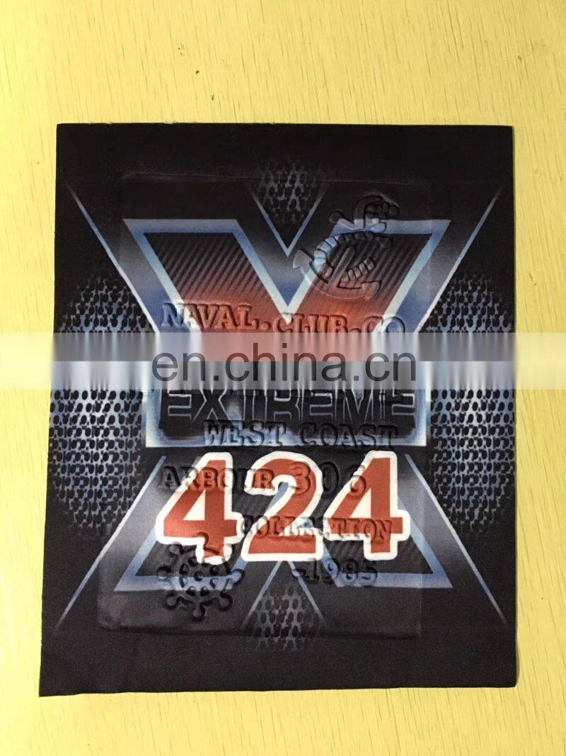 Print Fabric Applique patch with tassel