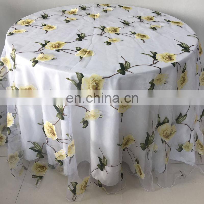 floral print table cloth 84 inch round tablecloth party