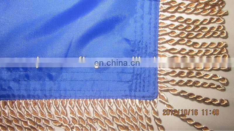 custom embroidery nylon flag