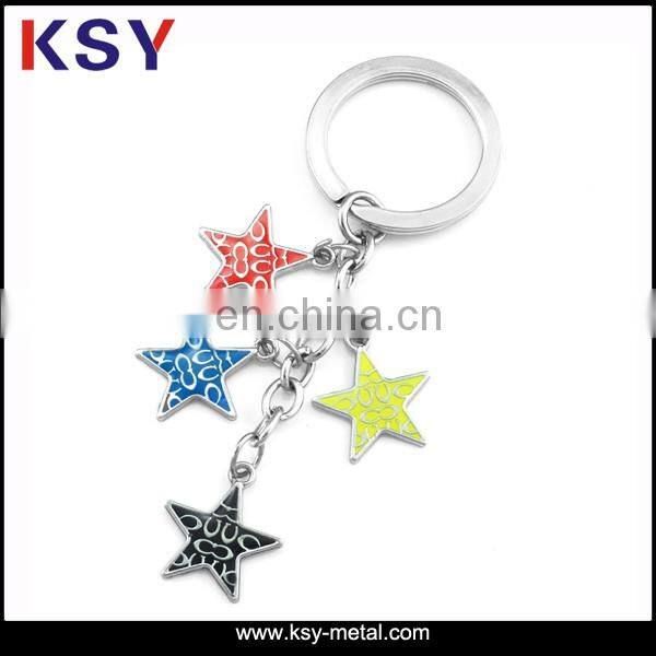 Fashionable design personalized keychains with factory prices