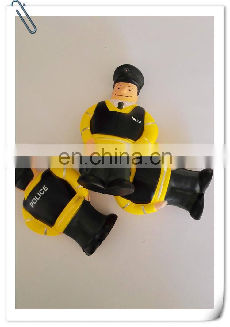 new hot sale high quality PU stress ball police funny toy/customed PU promotional gift