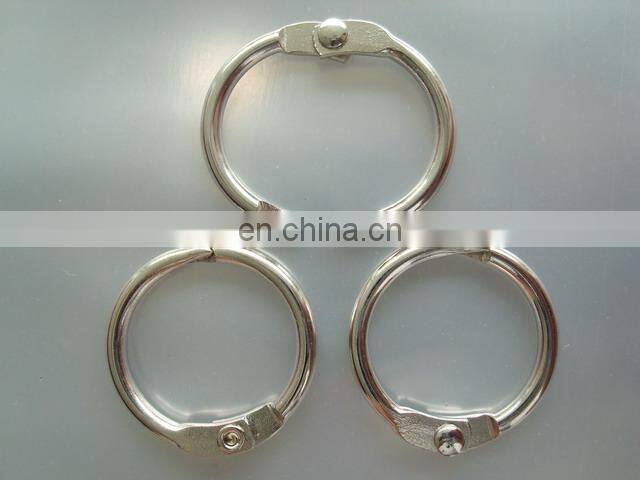 silver metal ring rond high quality decorative ring open metal O ring for sale