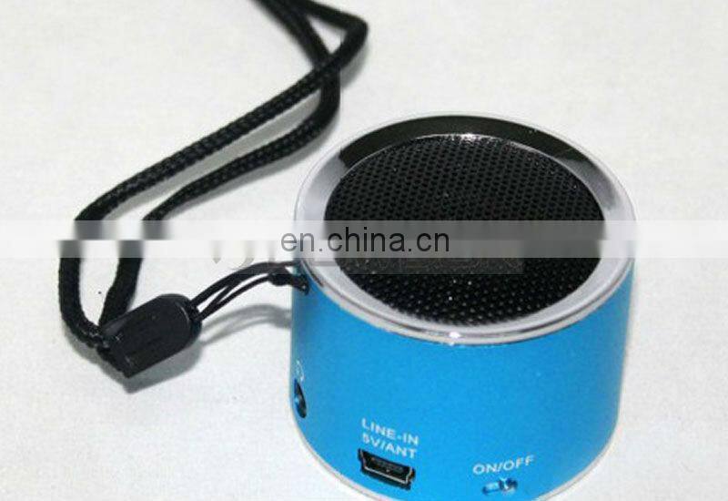 Mini USB Portable FM Radio Speaker MP3 Music Player Micro SD TF Card Speaker for PC iPod