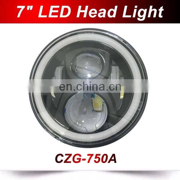 chinese supplier 30w accessories motorcycle 7 inch LED light for harley davidson motorcycles