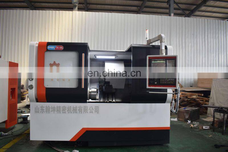 CK50L High Quality turret type slant bed cnc lathe machine